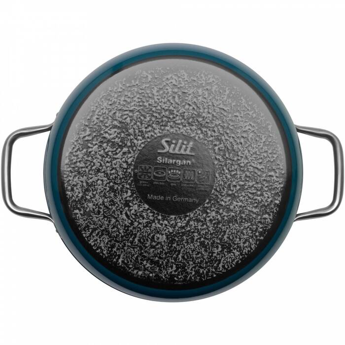 Каструля 24 см, зеленувато-синя Compact Silit