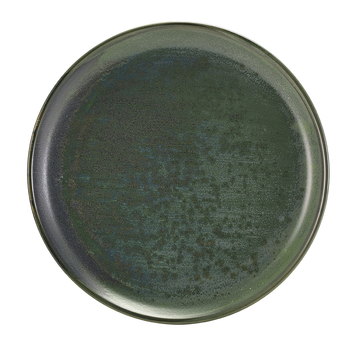 Тарілка 24 см, зелена, Terra Porcelain Aqua Green, GenWare