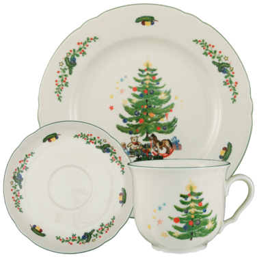 Кавовий сервіз 18 предметів Weihnachten Marie-Luise Seltmann