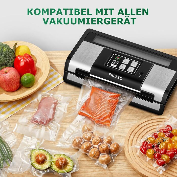 Вакуумные пакеты 2 рулона 28 x 600 см Fresko