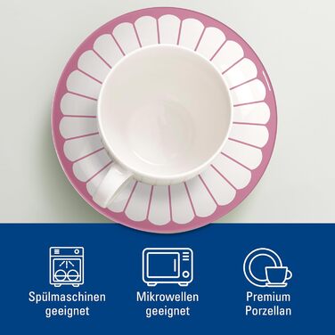 Блюдце кавове 14,8 см, рожевий Fleur Villeroy & Boch