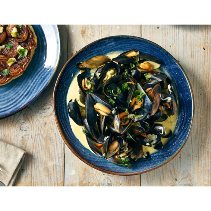 Миска Coupe 21,5 см, синяя, Organic, Genware