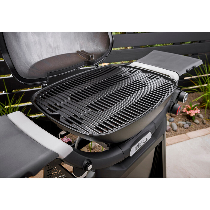 Газовый гриль Weber Q3200N с боковыми столиками на тележке Premium 1501126 Код: 013077