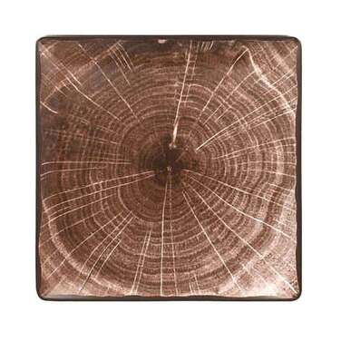 Тарелка квадратная Rak Woodart 30 см Oak Brown WDEDSQ30OB