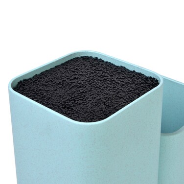 Подставка для хранения ножей и инструментов Fissman 10x10x23+10x10х17см (2873)