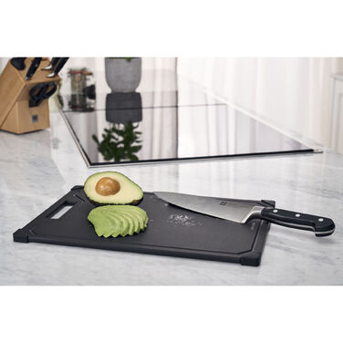 Набір обробних дощок з деревоволокна з тримачем, 4 предмети, чорний Zwilling