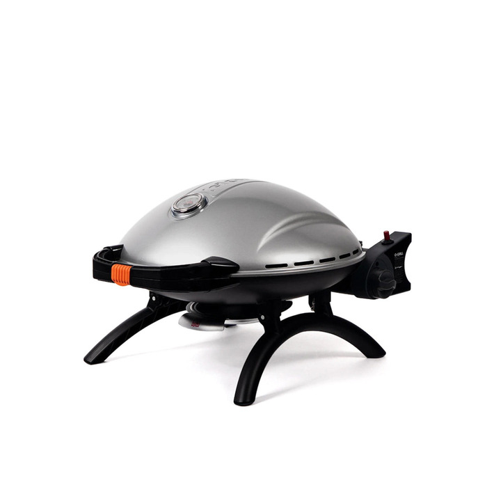 Портативний переносний газовий гриль O-GRILL 900, срібло Код: 013344