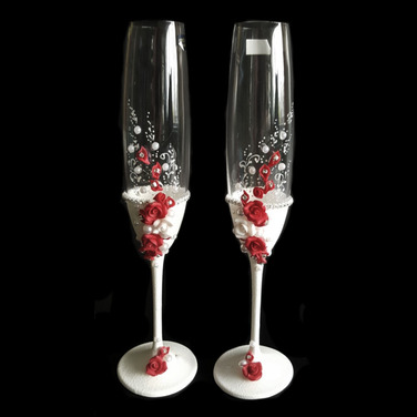 Свадебные фужеры Sandy-VIP 250мл 2шт (шт.) 3350 BOHEMIA