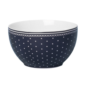 Миска Katie Alice VINTAGE INDIGO Gingham, фарфор, діам. 5,5 см, 180 мл