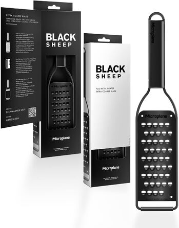 Терка 30 см экстра крупная, черная Black Sheep Microplane