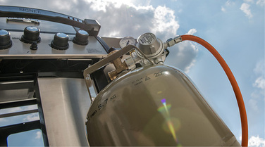 Балон вибухобезпечний ALUGAS, 27.2 л метал, 41011 Код: 008935