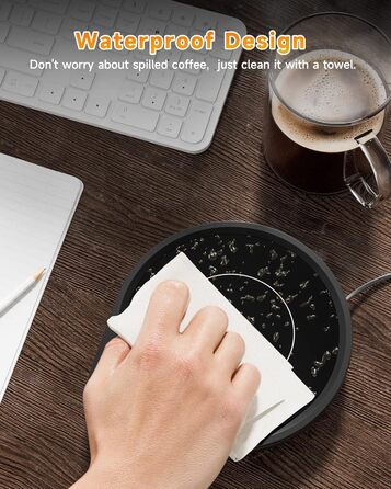 Электрический подогреватель для чашек 36 Вт, W-черный BTOYM