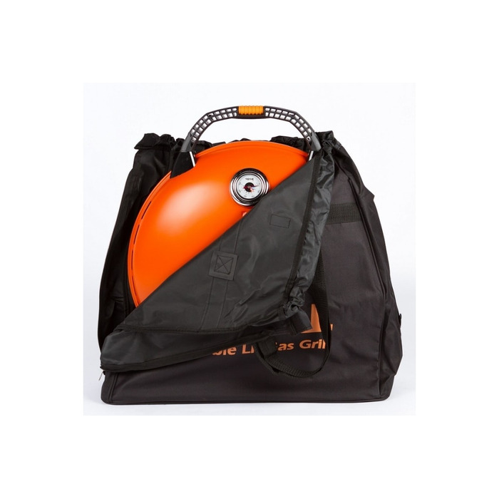 КОМПЛЕКТ Портативний переносний газовий гриль O-GRILL 600T, помаранчевий + шланг в подарунок! Код: 011680