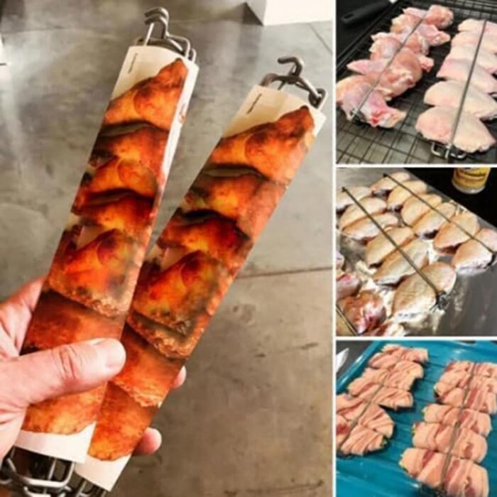 Набор шампуров из нержавеющей стали 8 шт KOKSII