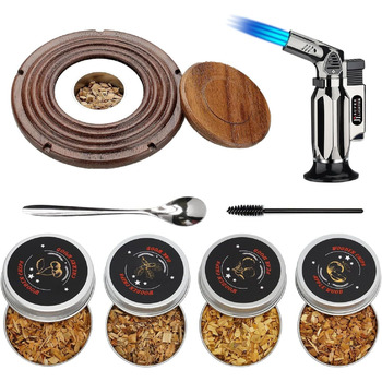 Набір для копчення коктейлів 8 предметів EVEJEG