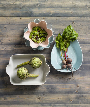 Миска 25 см, рожева Sagaform