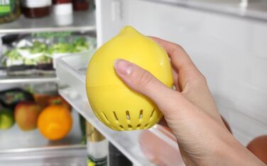 Поглинач запаху для холодильника у вигляді лимона 2 шт Stimio