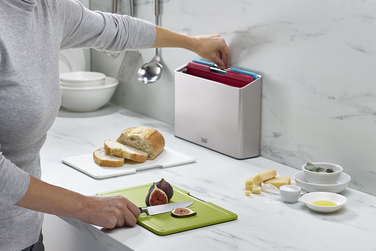 Набір обробних дощок, 7,5 х 22,2 х 32 см, срібло Folio Regular Joseph Joseph