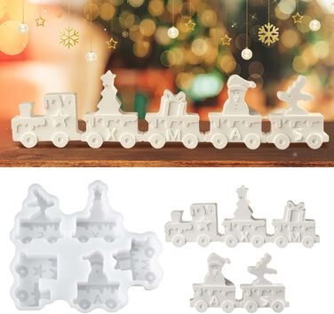 И силіконова форма ялинка ялинка форми для лиття силіконова гіпсова форма для лиття свічок форми для лиття різдвяні силіконові форми ялинка своїми руками (W), 3 шт.