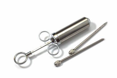 Шприц для маринаду з 2 сталевої голки GRILLI