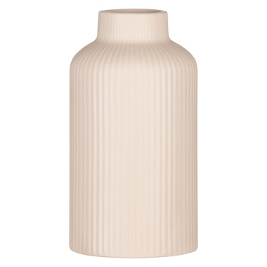 ARDESTO Ваза Савона, 8x15см, фарфор, бежевый