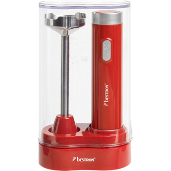 Набір ручних блендерів Bestron AHB400Z в коробці, 400 Вт, (червоний)