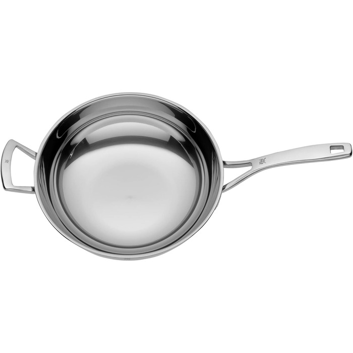 Сковорода вок 32 см с крышкой, серебристая Multiply WMF