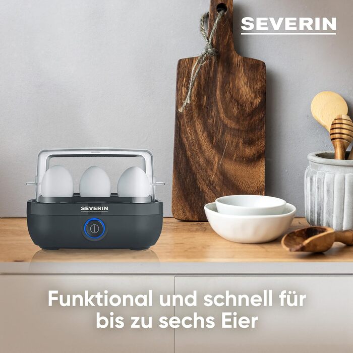 Яйцеварка електрична на 6 яєць, 420 Вт Severin