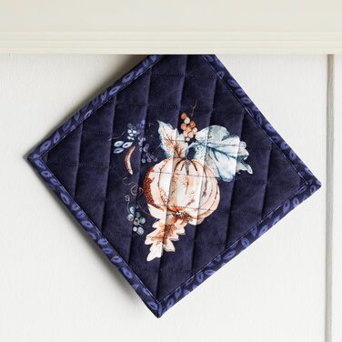 Рукавички для духовки Maison d&39 Hermine, Прихватки для каструль, 100 бавовна, термостійкі кухонні рукавички, рукавички для духовки (19 см x 33 см) та прихватки для каструль (20 см x 20 см) для приготування їжі, Morzine - Рукавички для духовки на День по