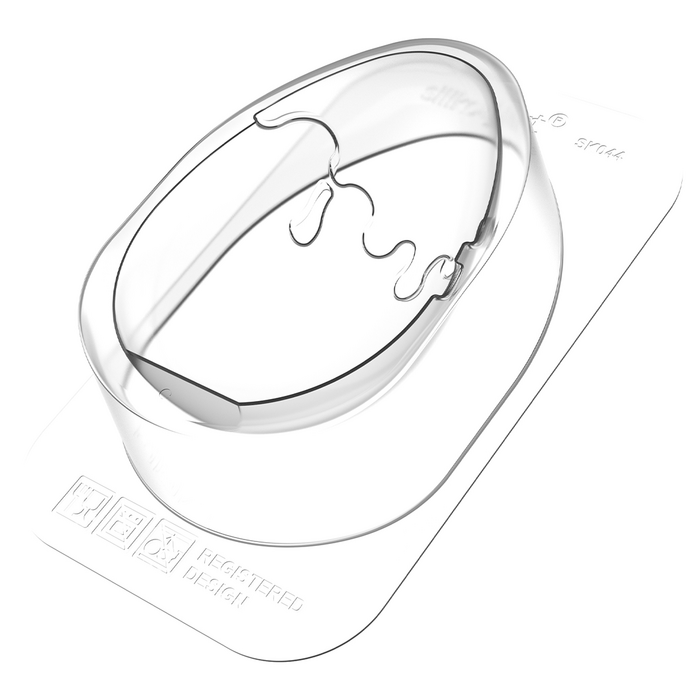 DRIPPY Набір форм для шоколаду 'яйце з краплями' (2 шт) 58x120xh162 мм (500 мл х 2)