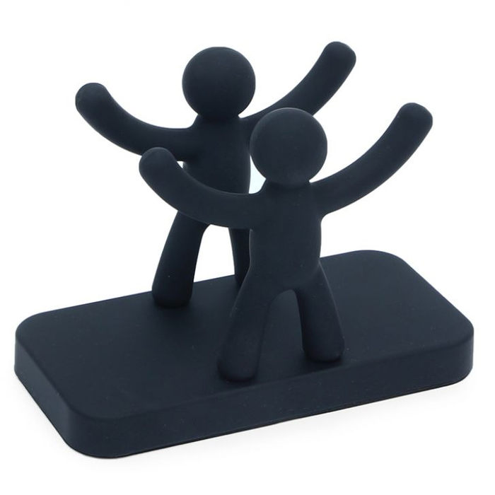 Салфетница 15,5х11х7,5 см чорна Buddy Umbra