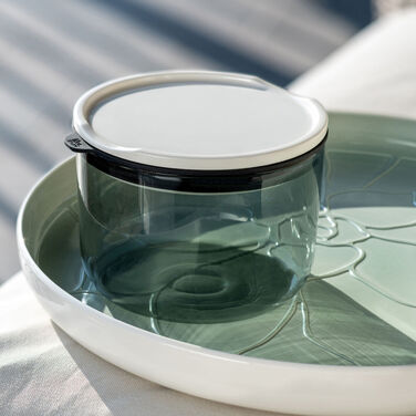 Ланч-бокс круглий 13x9, 5 см, білий / сірий ToGo&ToStay Villeroy & Boch