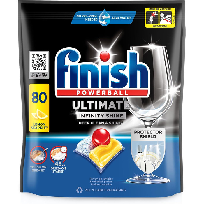 Таблетки для посудомийної машини 80 таблеток Finish