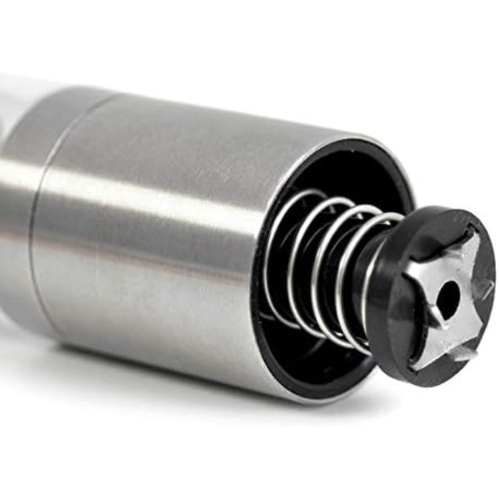 Млин для мускатних горіхів 12,5 см, сріблястий Muskatino AdHoc