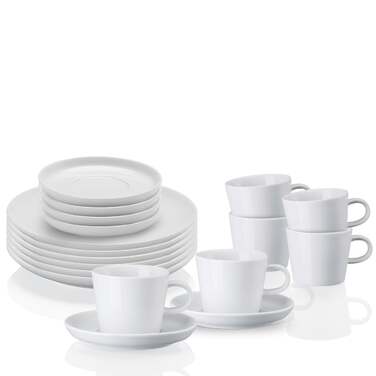 Кавовий сервіз 18 предметів, білий Cucina Arzberg