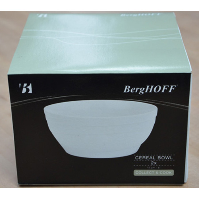 Набір мисок для мюслі BergHOFF Hotel, фарфор, діам. 15 см, 2 шт.