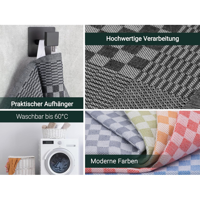 Набір кухонних рушників з 10 предметів 46 x 70 см ZOLLNER