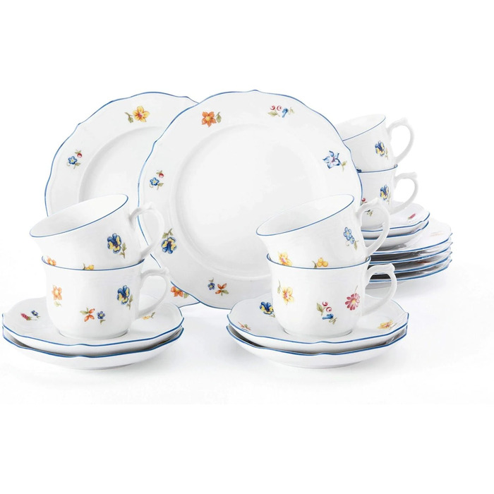 Набір посуду для сніданку 18 предметів Nostalgie Sonate Seltmann