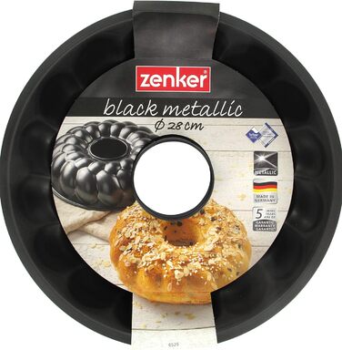 Форма для дріжджового обплетення Zenker, легована сталь, чорна