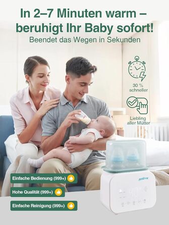 Підігрівач на 2 дитячих пляшечок KOSTTE