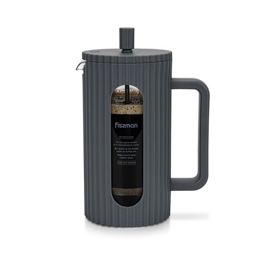 Заварювальний чайник Fissman з поршнем 1000 мл скляна колба (9149)