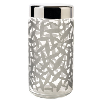 Ємність для зберігання 1,5 л металік / прозора Cactus Alessi