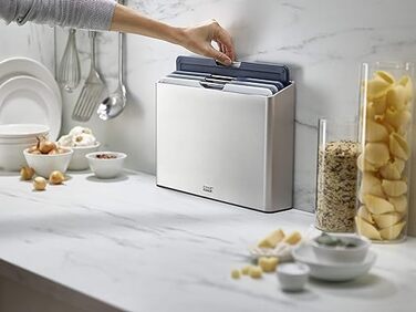 Набір обробних дощок 4 предмети Сіро-блакитний Folio Joseph Joseph