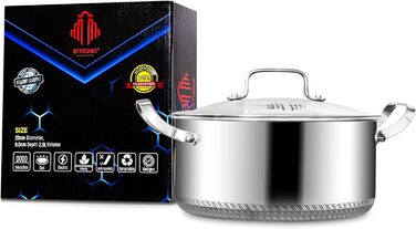 Каструля 5 л з кришкою, 24 см INTIGNIS