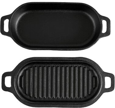 Чавунна жаровня 1 л 29 х 12,5 х 5,5 см BBQ-Toro