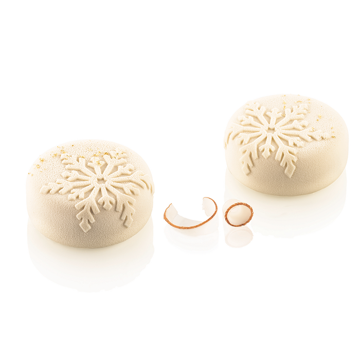 NEVE 110  Форма силіконова 'cніг' ø 70 h 30 мм (6 х 110 мл)