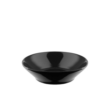 Суповая тарелка 18,5 см черная, 4 предмета Tonale Alessi