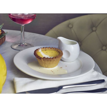 Молочник 80 мл, без ручки, белый, GenWare