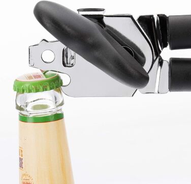 Плоскогубці Westmark Консервний нож з підйомником капсули та кришки, довжина 22 см, сталь/пластик, чорний/червоний, 29412260 (галантний)