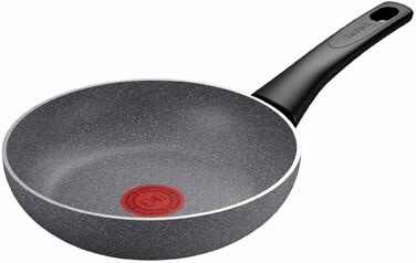 Сковорода Tefal Hard Stone, 20см, алюминий, бакелит, серый
